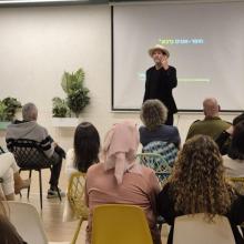 ד"ר תומר בקלש בהרצאתו עבור בוגרי ובוגרות התוכנית לניהול ויישוב סכסוכים ומשא ומתן